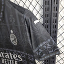 Camisa Milan x Pleasures black 23/24 - Puma Torcedor Masculina - Lançamento